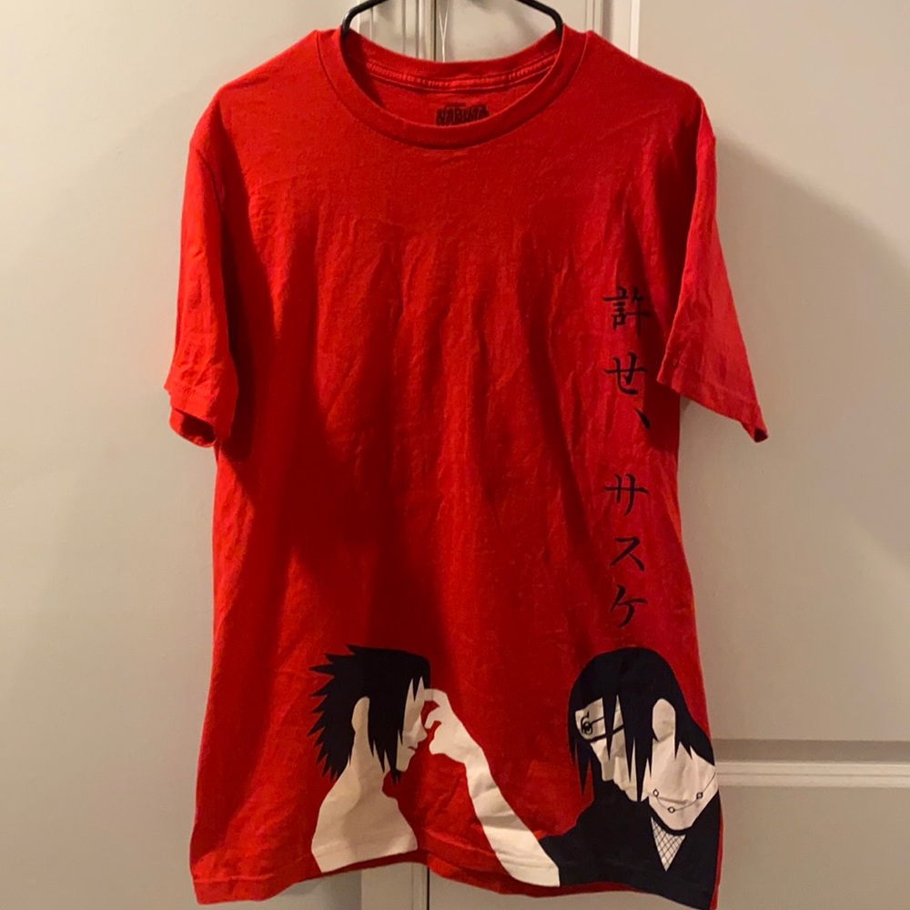 Sasuke and itachi naruto tee